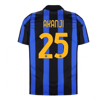 Inter Milan Manuel Akanji #25 Maglia Gara Casa Repliche 2026-27 Maniche Corte